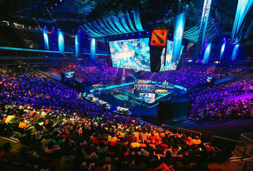 mage of the stadium in which the DotA 2