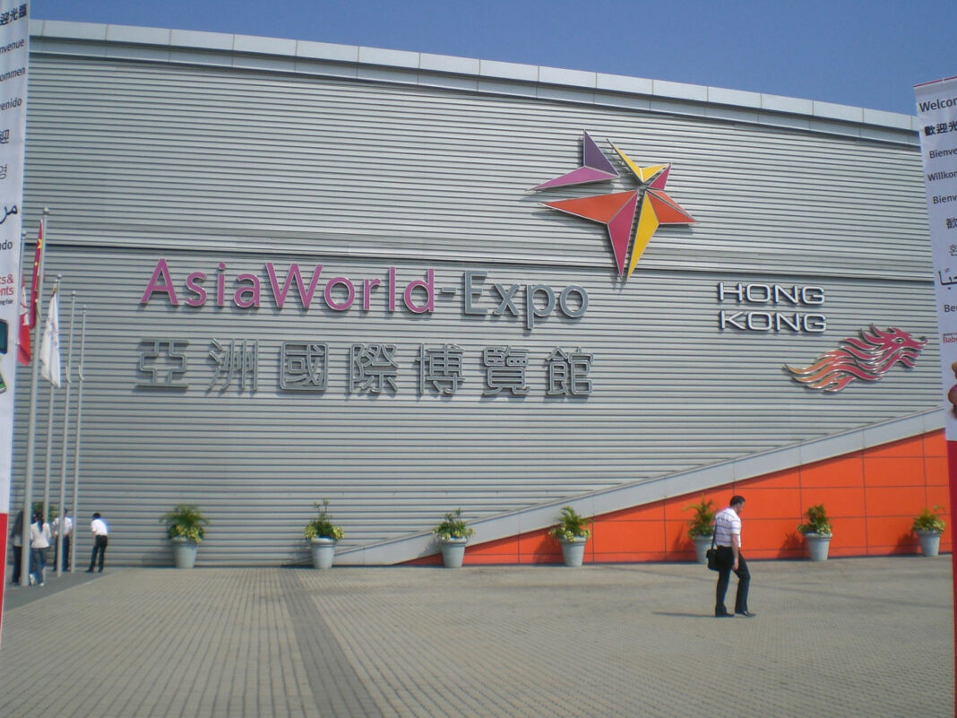AsiaWorld-Expo opened in December 2005
