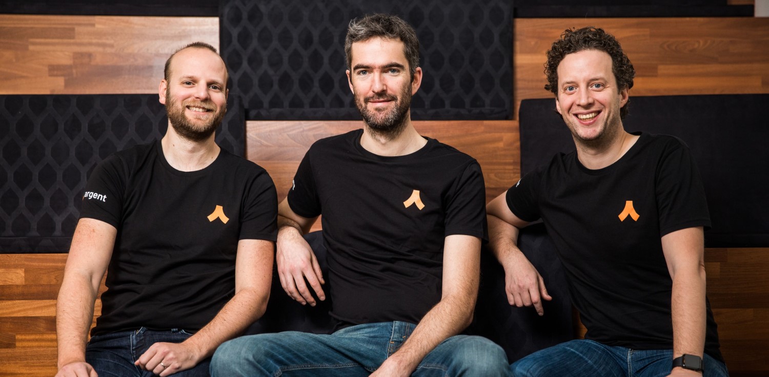 From left: Argent CTO Gerald Goldstein, CSO Julien Nisen, and CEO Itamar Lesuisse