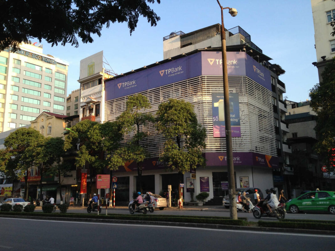 TPBank building on Kim Ma Street in Hanoi, Vietnam