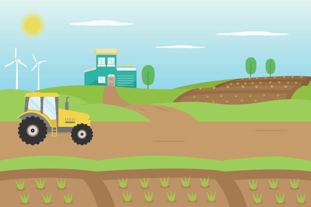 Farming concept