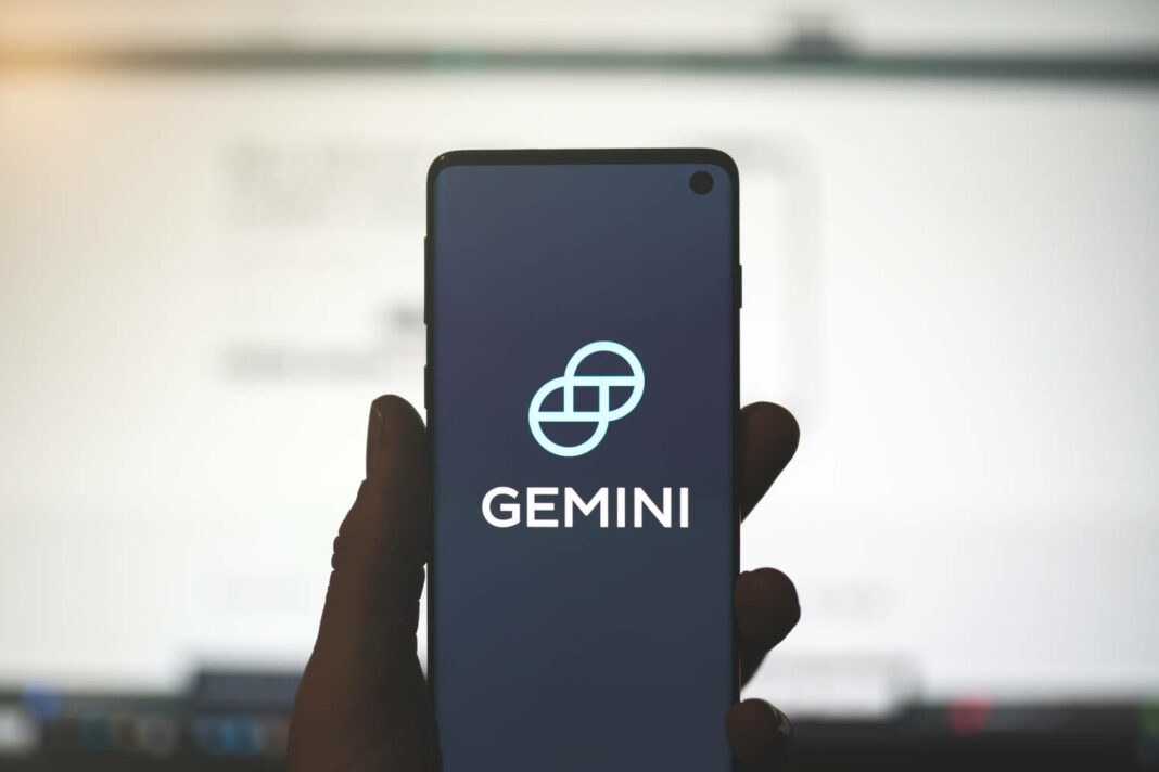 Gemini app on mobile phone