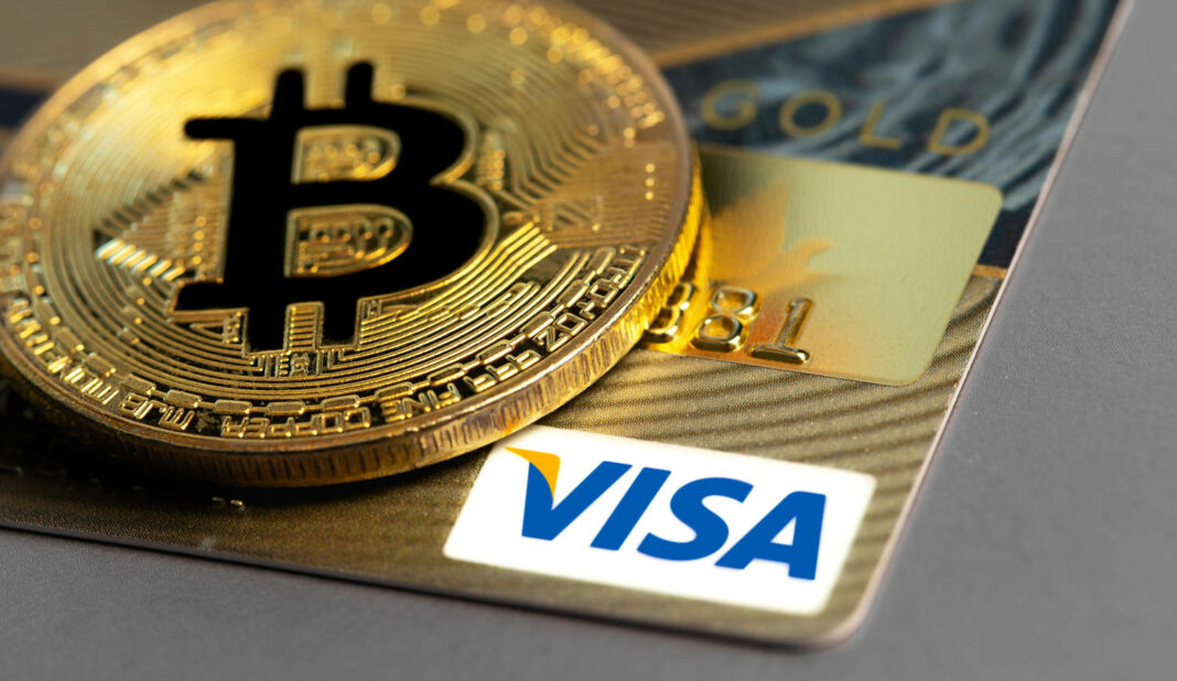 bitcoin cryptocurrency with Visa credit card