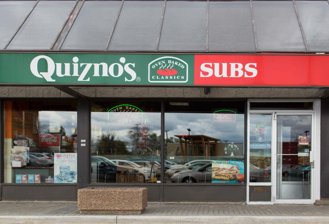 A Quiznos Subs outlet