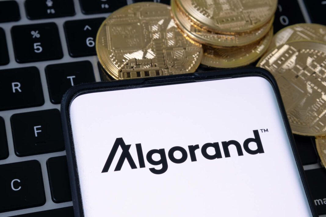 Algorand cryptocurrency platform logo