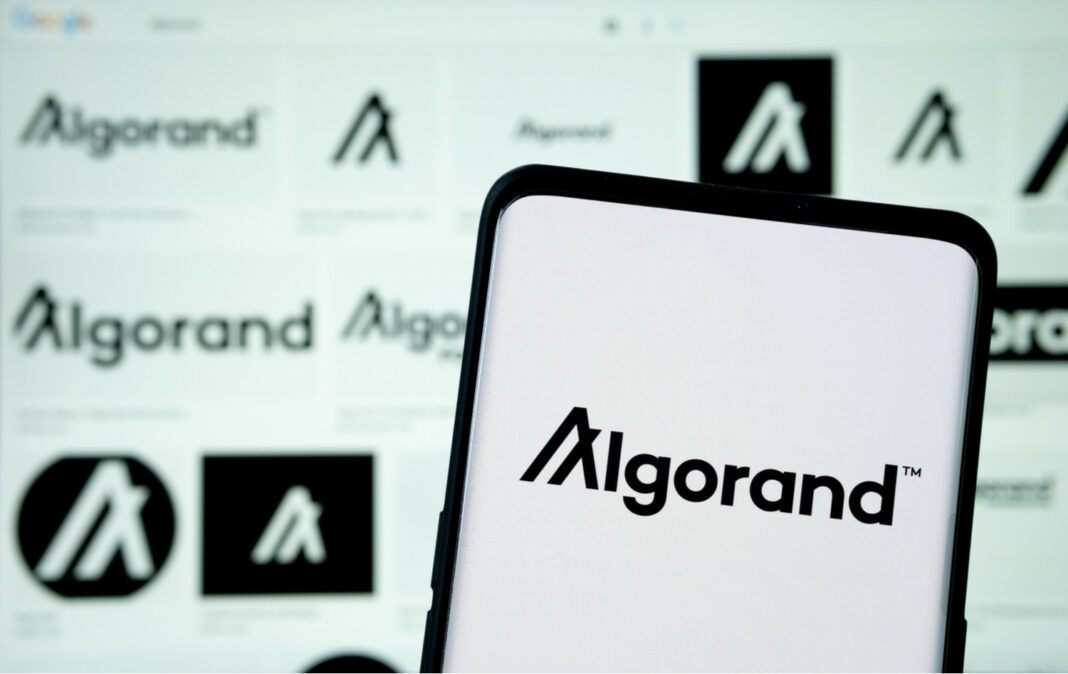 Algorand cryptocurrency platform logo